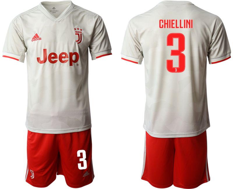 Men 2019-2020 club Juventus FC hoaway #3 white Soccer Jerseys->->Soccer Club Jersey